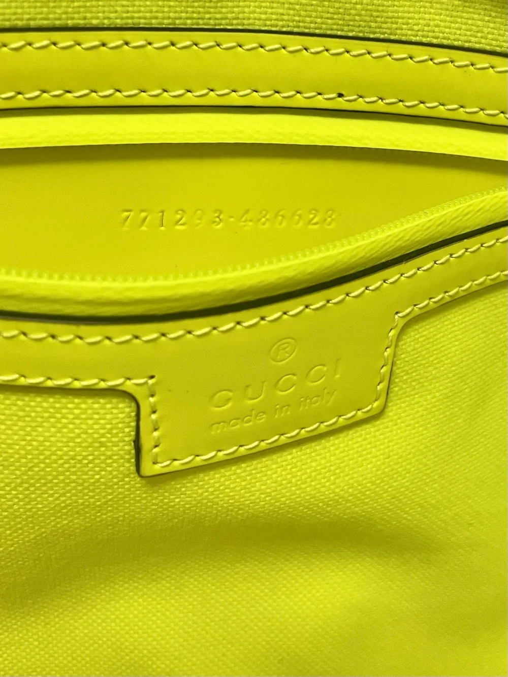 Gucci 9” inches drop